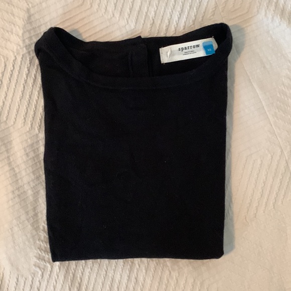 Anthropologie lightweight sweater with sheer sleeves - Picture 5 of 5